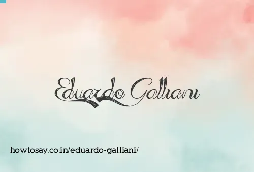 Eduardo Galliani
