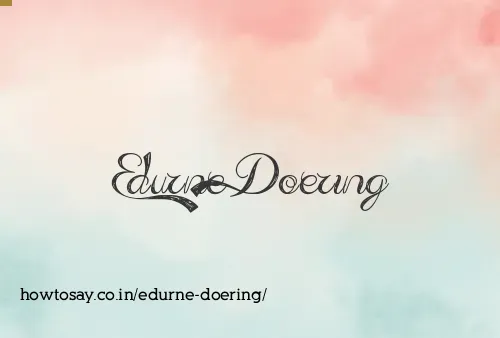 Edurne Doering