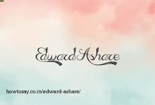 Edward Ashare