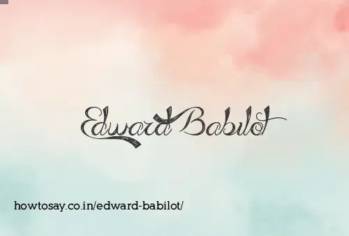 Edward Babilot