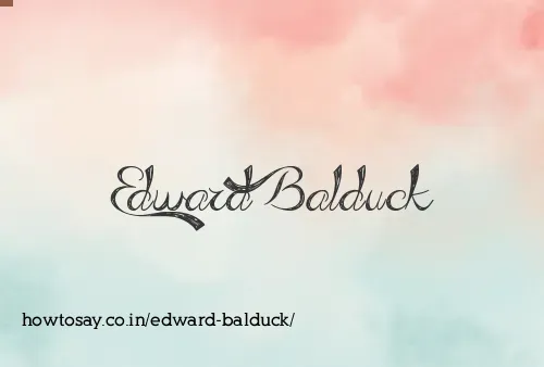 Edward Balduck