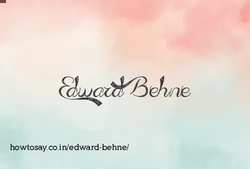 Edward Behne