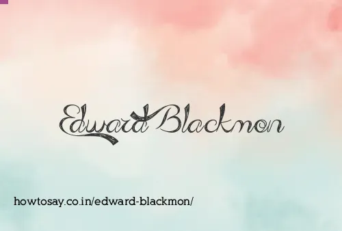 Edward Blackmon