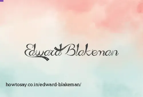 Edward Blakeman