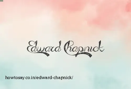 Edward Chapnick