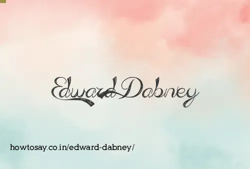 Edward Dabney