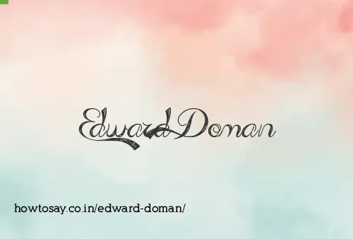 Edward Doman