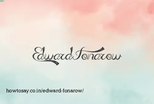 Edward Fonarow