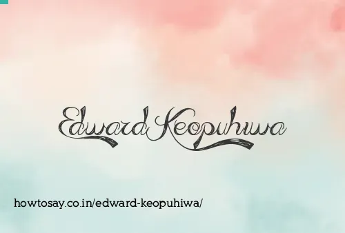 Edward Keopuhiwa