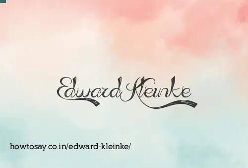 Edward Kleinke