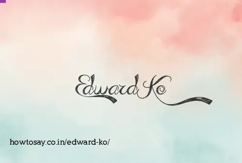 Edward Ko