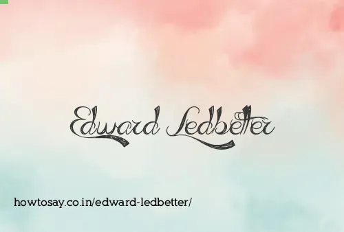 Edward Ledbetter