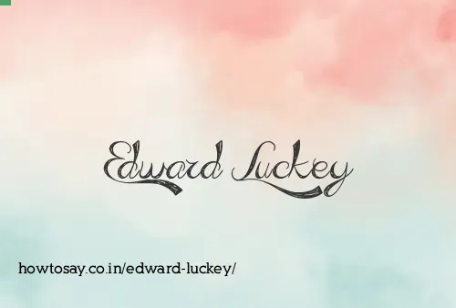 Edward Luckey