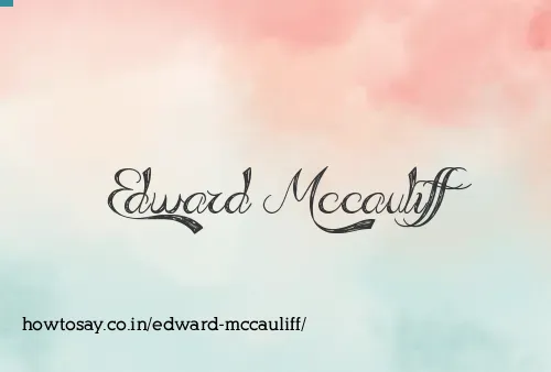 Edward Mccauliff