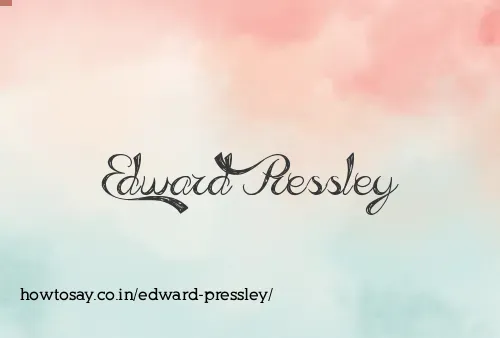 Edward Pressley