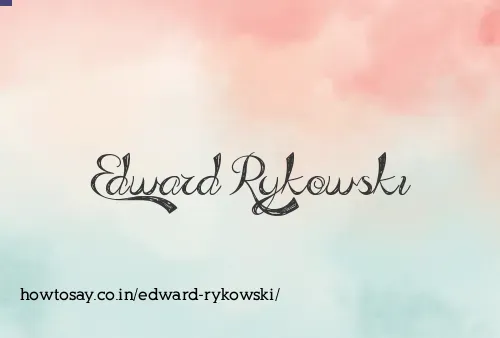 Edward Rykowski