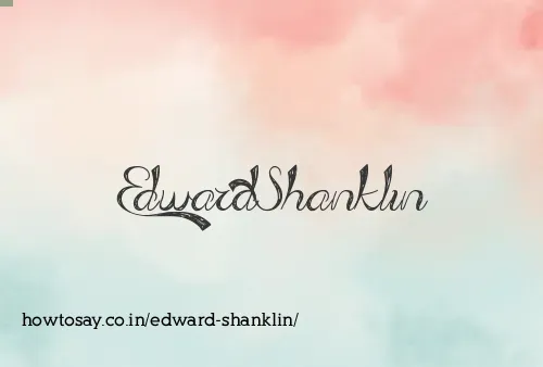Edward Shanklin