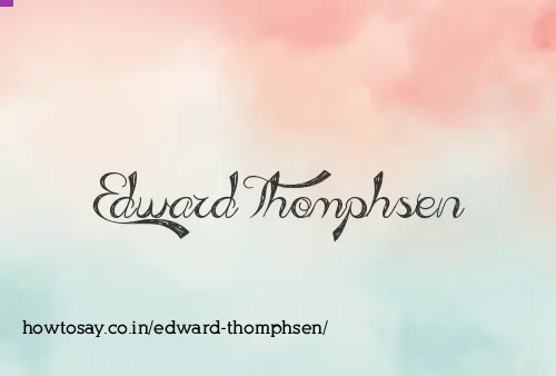 Edward Thomphsen