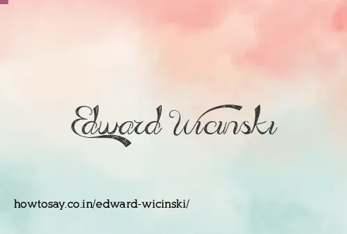 Edward Wicinski