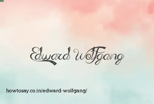 Edward Wolfgang