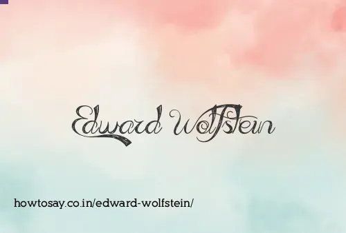 Edward Wolfstein