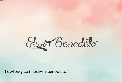 Edwin Benedetto