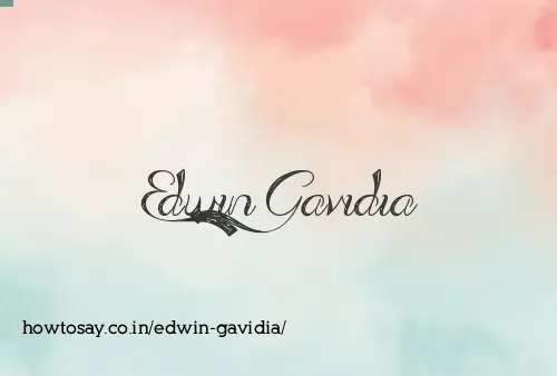 Edwin Gavidia