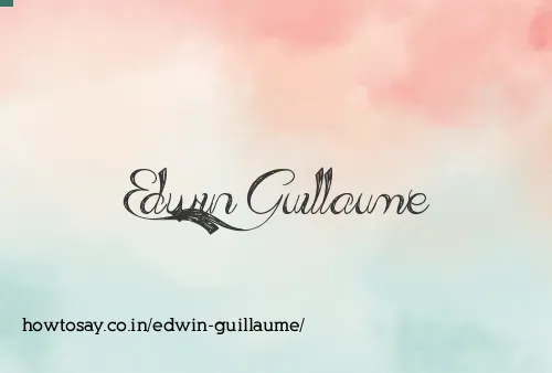 Edwin Guillaume