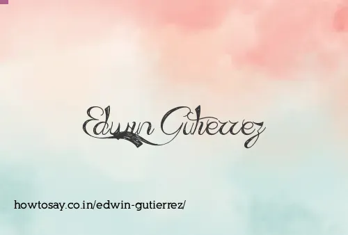 Edwin Gutierrez