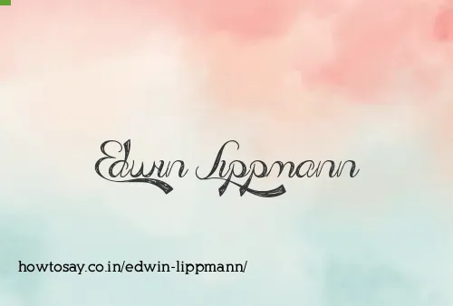Edwin Lippmann