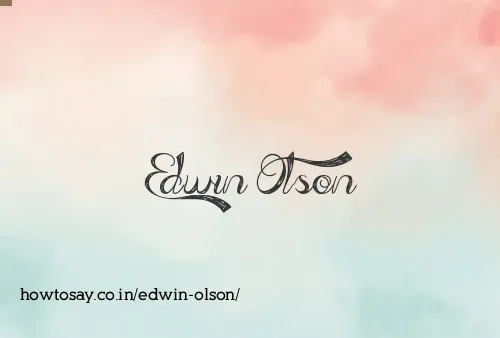 Edwin Olson