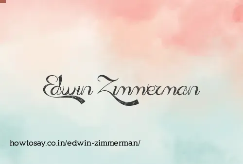 Edwin Zimmerman