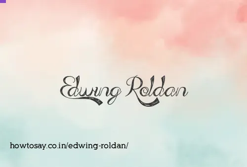 Edwing Roldan
