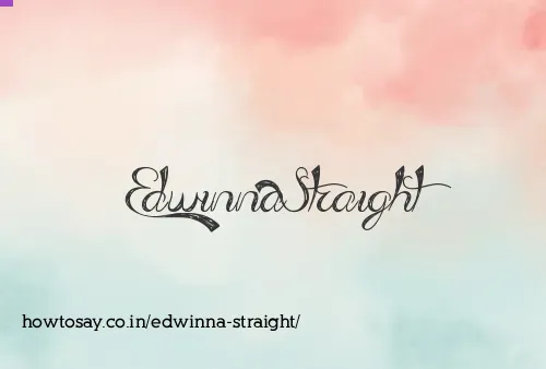 Edwinna Straight