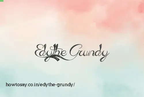 Edythe Grundy