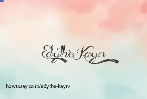 Edythe Kayn