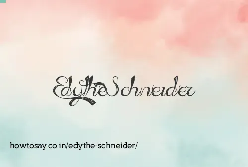 Edythe Schneider