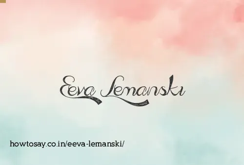 Eeva Lemanski