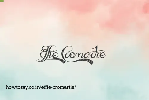 Effie Cromartie