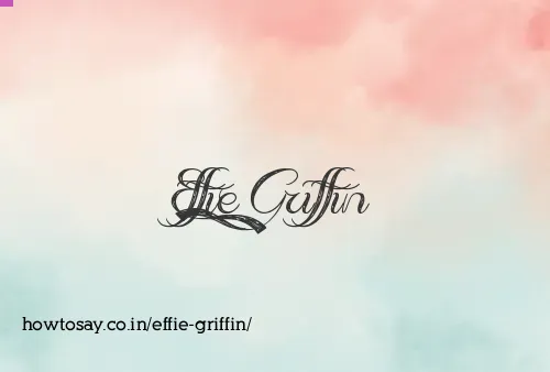 Effie Griffin