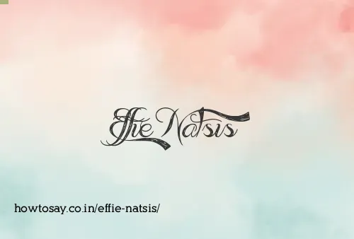 Effie Natsis