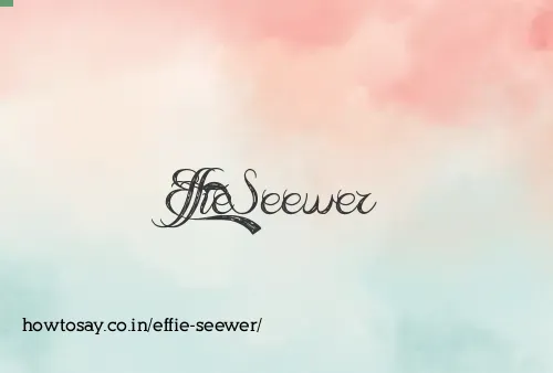 Effie Seewer