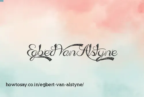 Egbert Van Alstyne