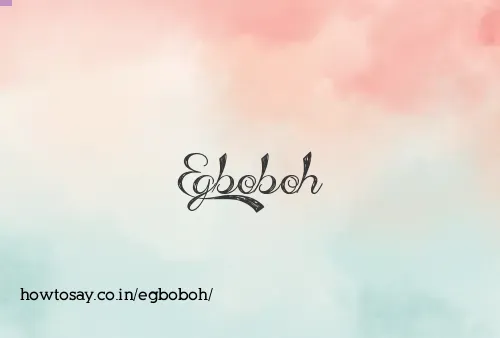 Egboboh