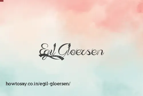 Egil Gloersen