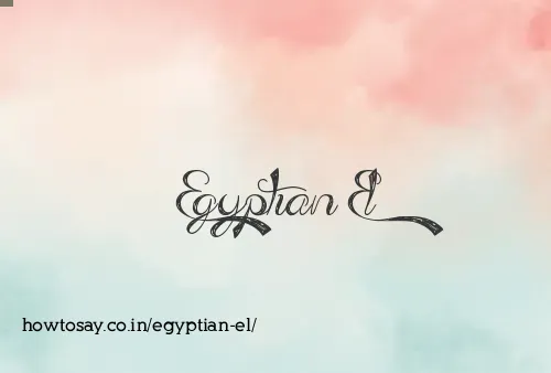 Egyptian El