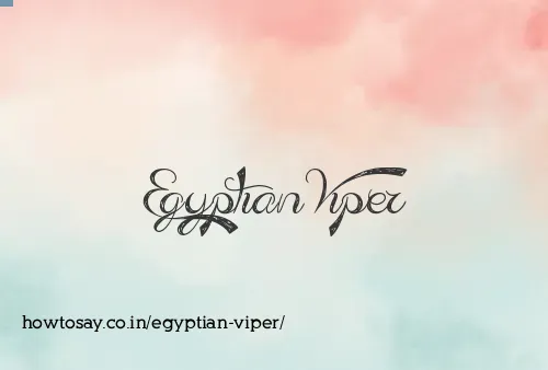 Egyptian Viper