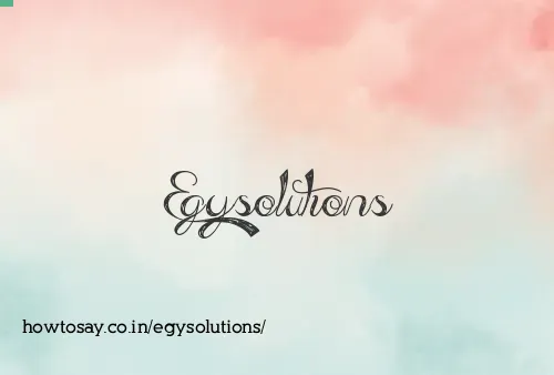 Egysolutions