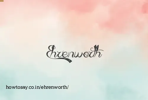 Ehrenworth