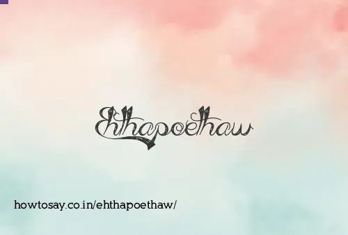 Ehthapoethaw